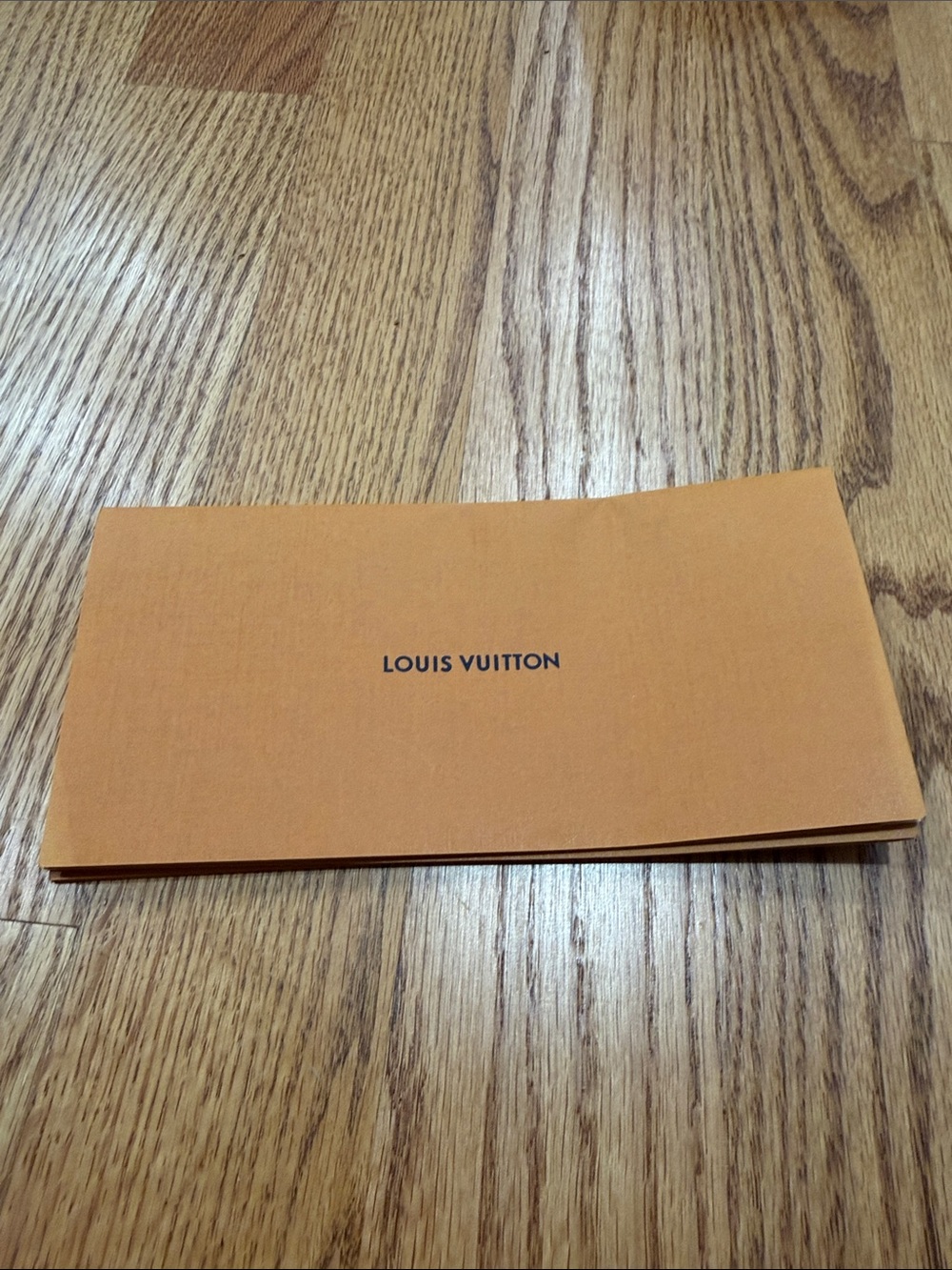 LV Receipt Envelope